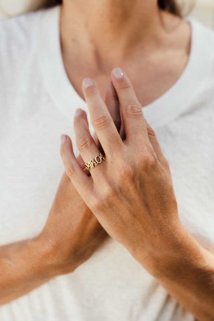 bague heure miroir, bijou personnalisé, bijou personnalisable, bijou sur mesure, créateur de bijou français, thea jewelry