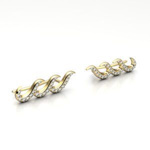 Boucle D'oreille Go with the flow